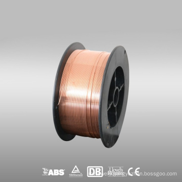 High quality copper cored gas shielded mig wire er70s-6 with suitable welding wire price